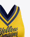 Cheerleader Top Mockup - Front View