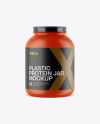 Matte Protein Jar Mockup