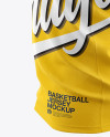 Basketball Jersey Mockup - Side View