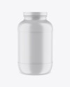 Matte Protein Jar Mockup