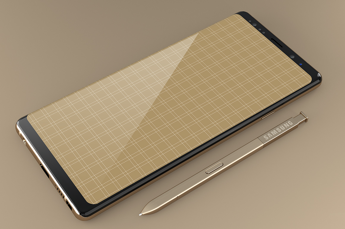 Samsung Galaxy Note 9 Design Mockup