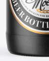 500ml Ceramic Beer Bottle Mockup