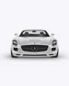 Mercedes-Benz SLS AMG Mockup - Front View