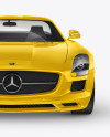 Mercedes-Benz SLS AMG Mockup - Front View