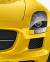 Mercedes-Benz SLS AMG Mockup - Front View
