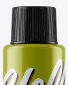 Glossy Plastic Bottle Mockup