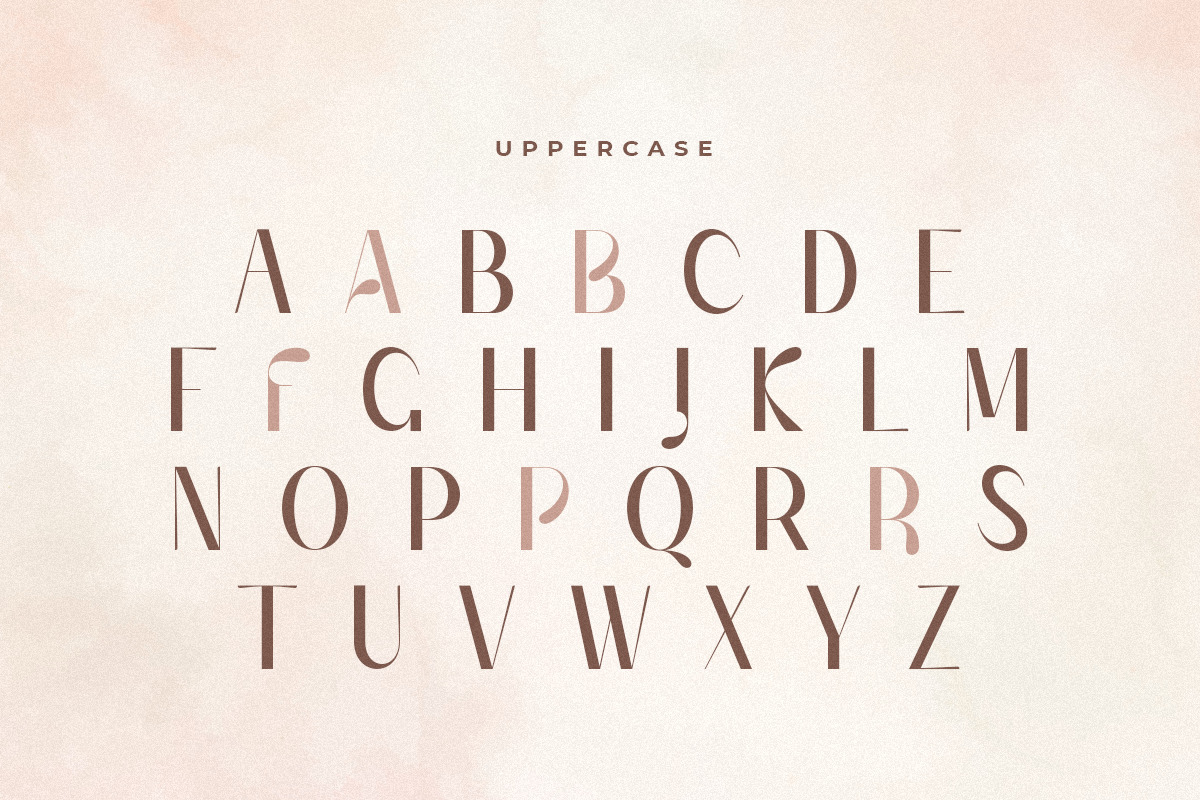 Angelica - Unique Modern Luxury Elegant Font Angelica - Unique Modern Luxury Elegant Font