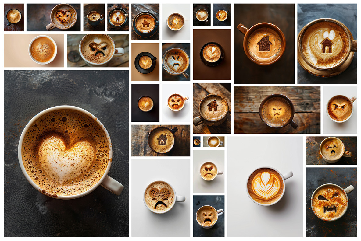 Coffee foam Coffee foam