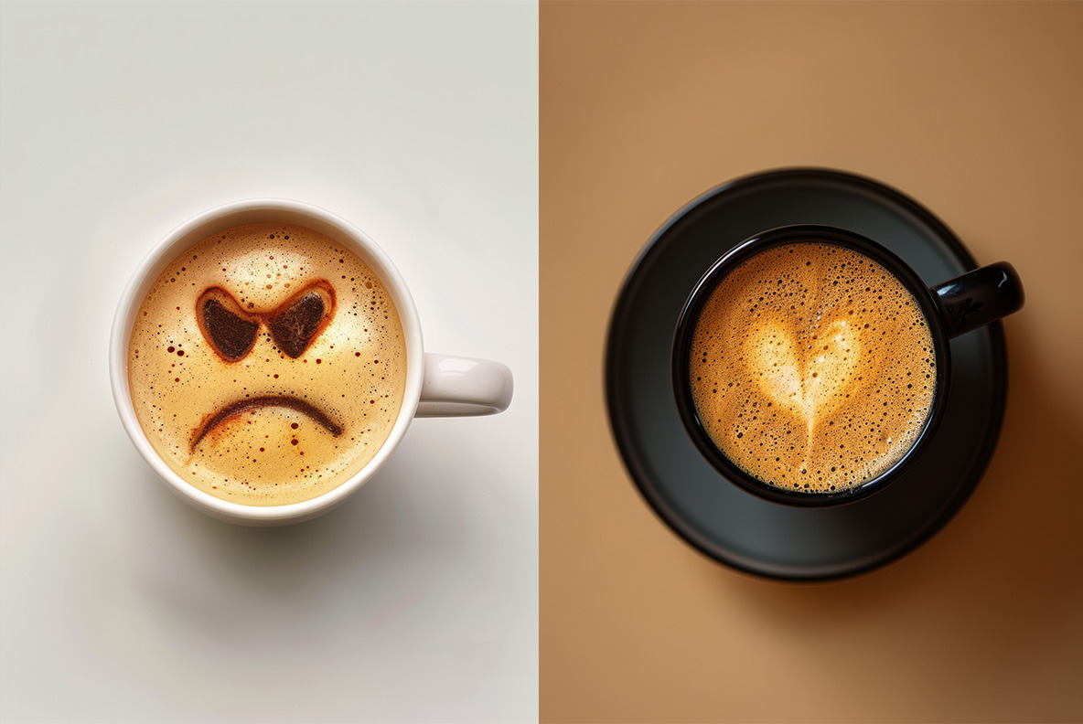 Coffee foam Coffee foam