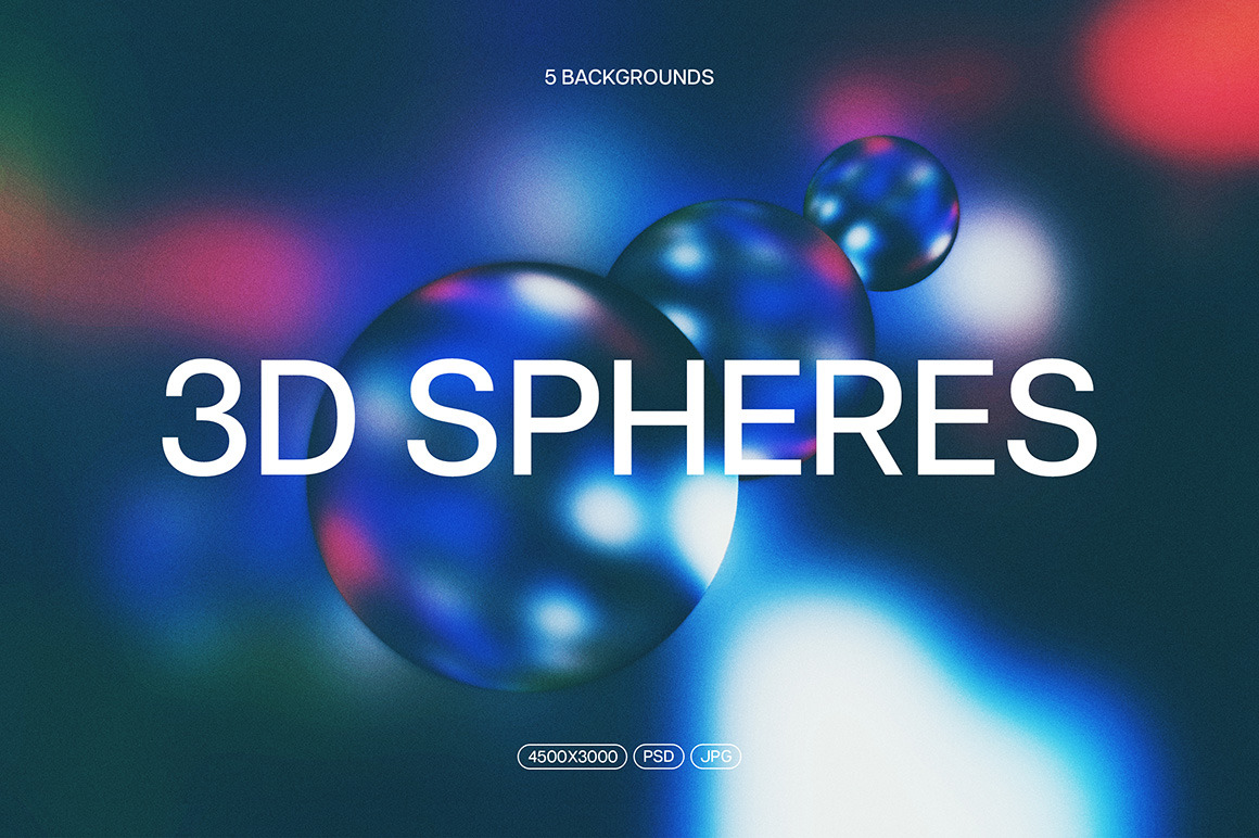 Abstract 3D Spheres Abstract 3D Spheres