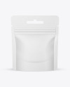 Mini Stand-Up Pouch with Zip Lock Mockup