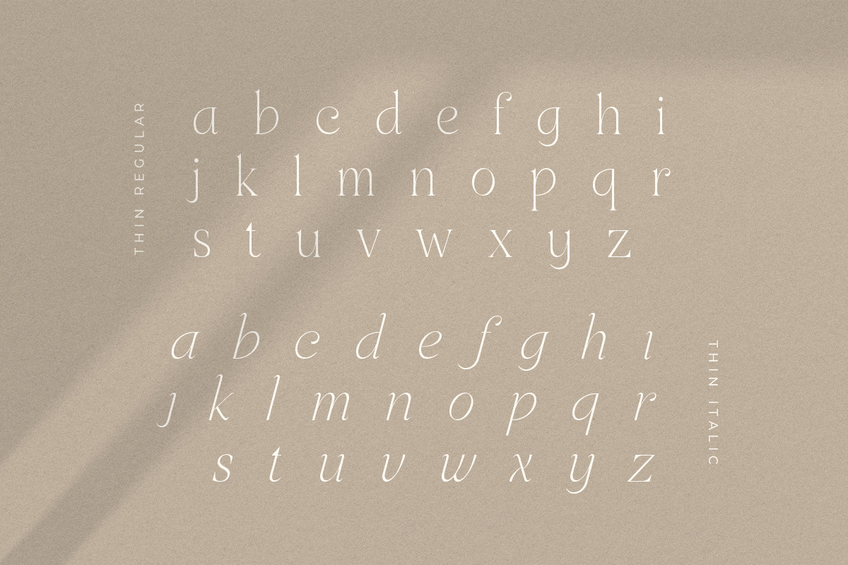 Guilin - Modern Luxury Font Family Guilin - Modern Luxury Font Family