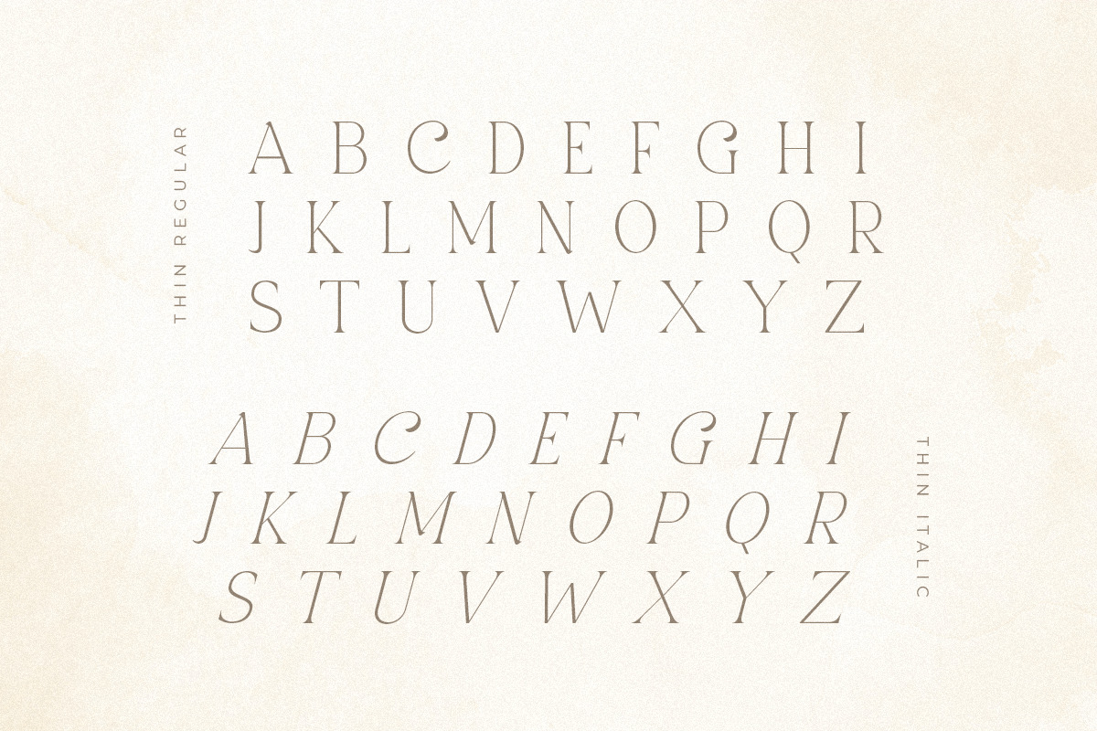 Guilin - Modern Luxury Font Family Guilin - Modern Luxury Font Family