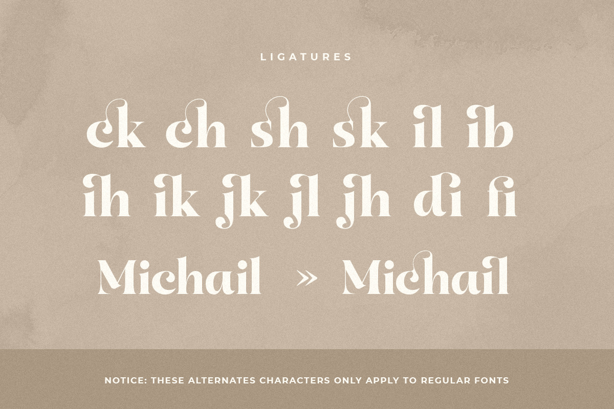Guilin - Modern Luxury Font Family Guilin - Modern Luxury Font Family