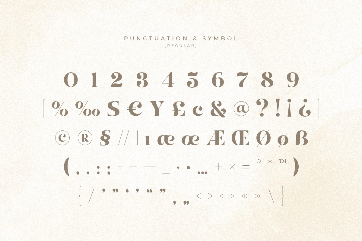 Guilin - Modern Luxury Font Family Guilin - Modern Luxury Font Family