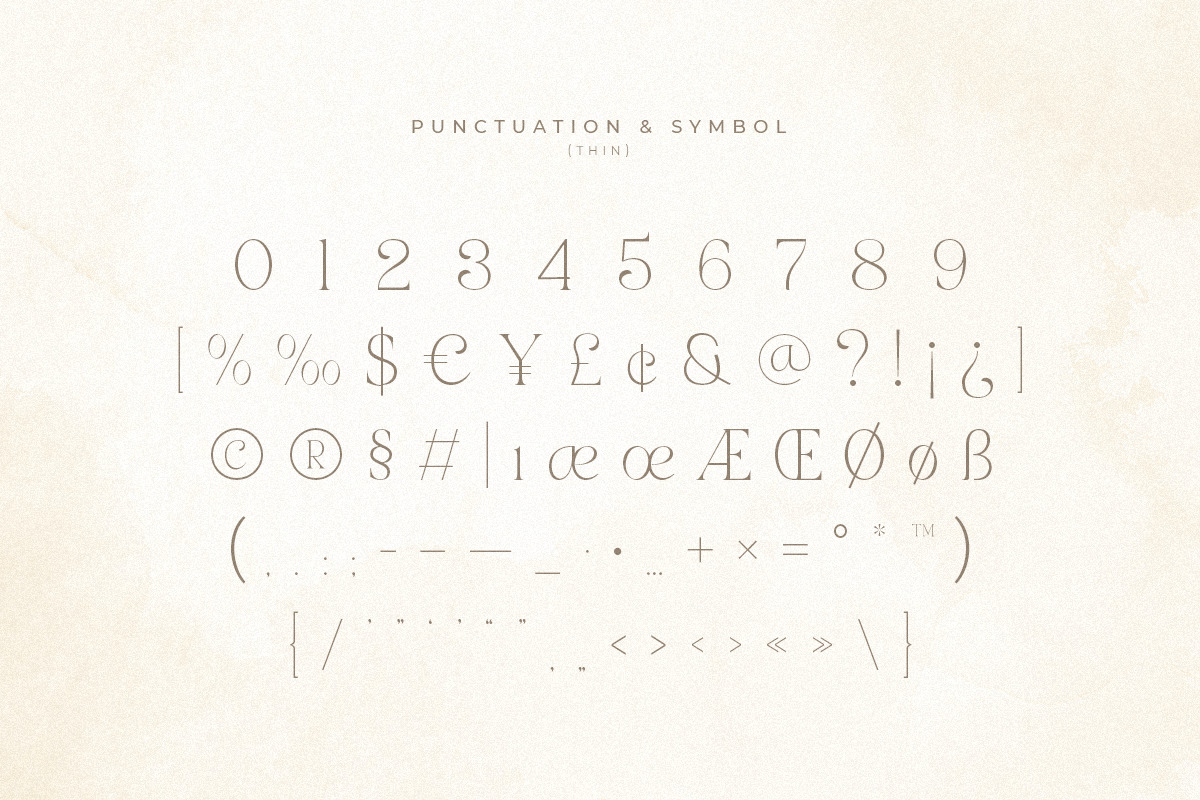 Guilin - Modern Luxury Font Family Guilin - Modern Luxury Font Family