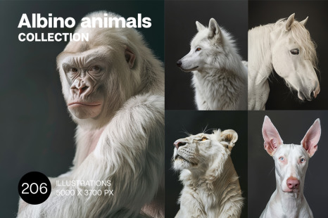 Albino animals - Conservation