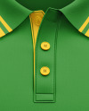 Men's Short Sleeve Polo Shirt Mockup