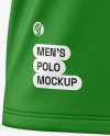Men's Short Sleeve Polo Shirt Mockup