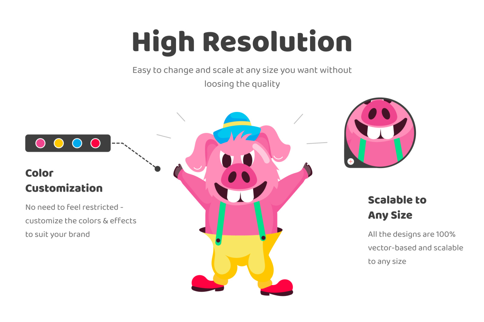 Animated Pigs Stickers Animated Pigs Stickers