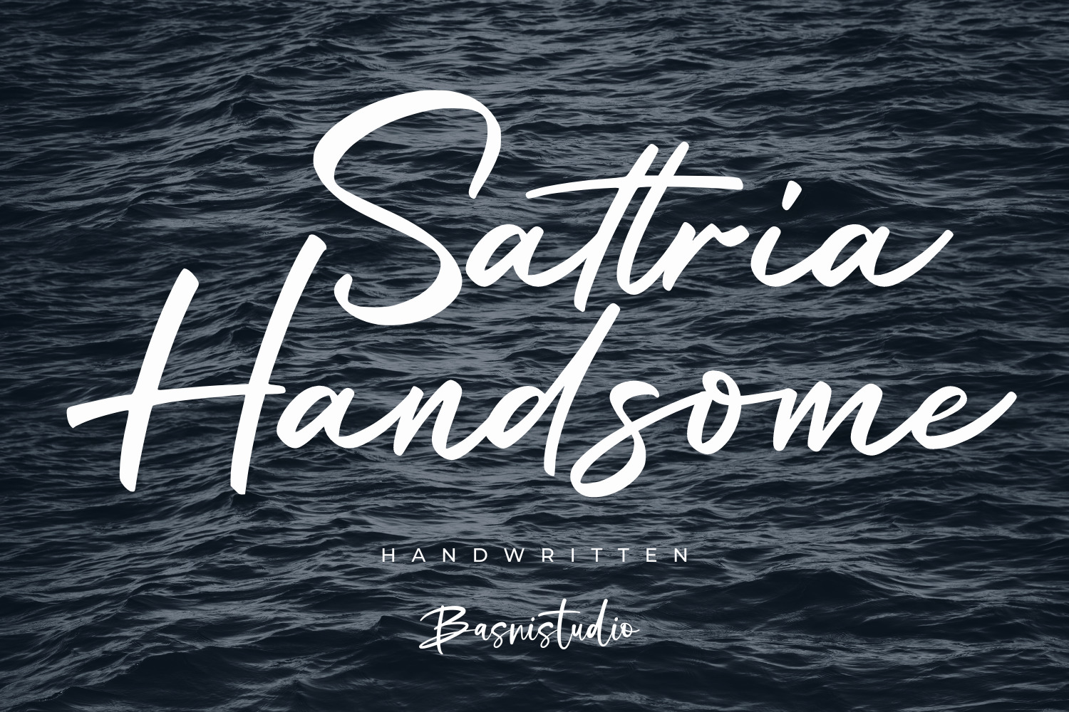 Sattria Handsome Font Sattria Handsome Font