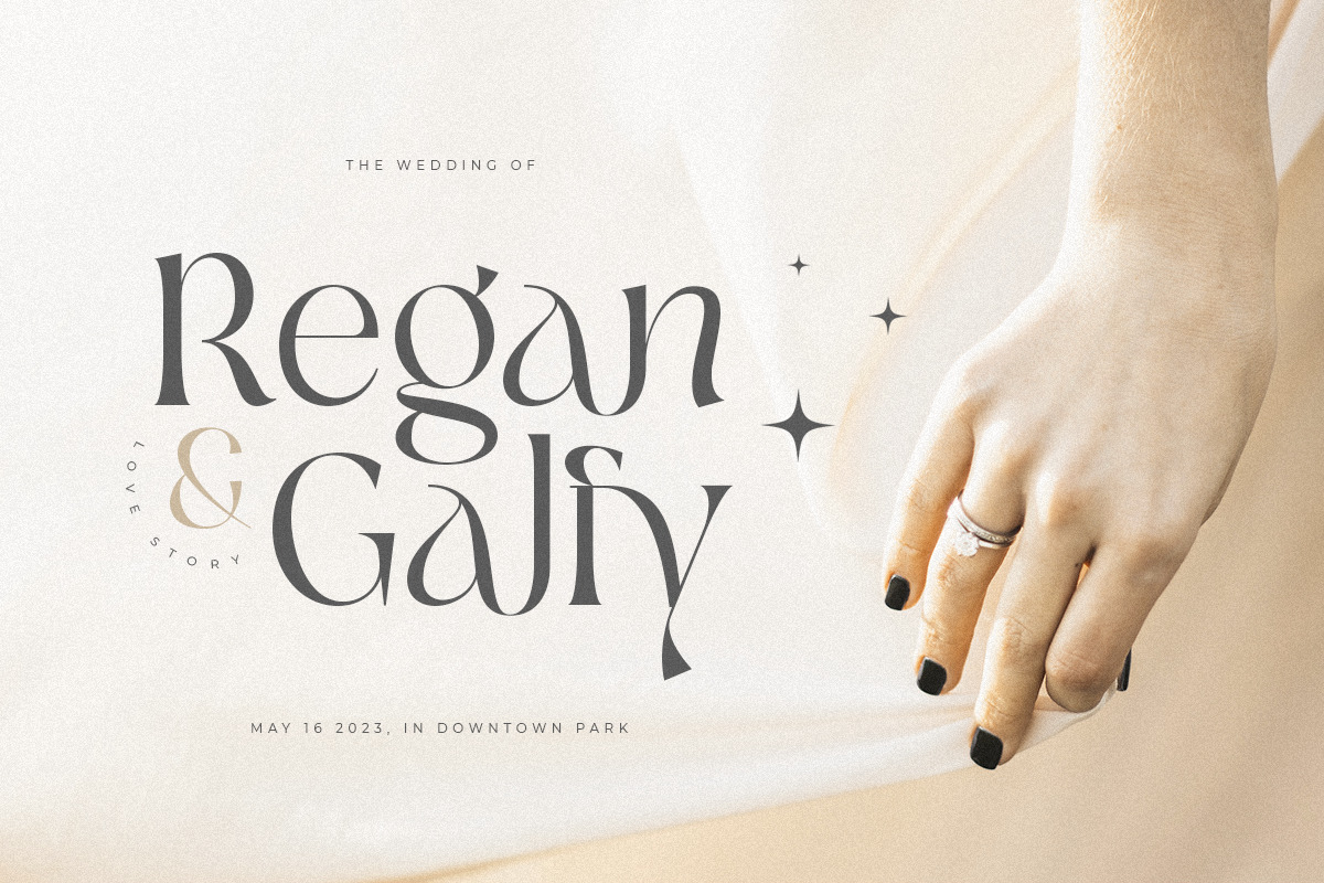 Grateful - Ligature Luxury Modern Serif Font Grateful - Ligature Luxury Modern Serif Font