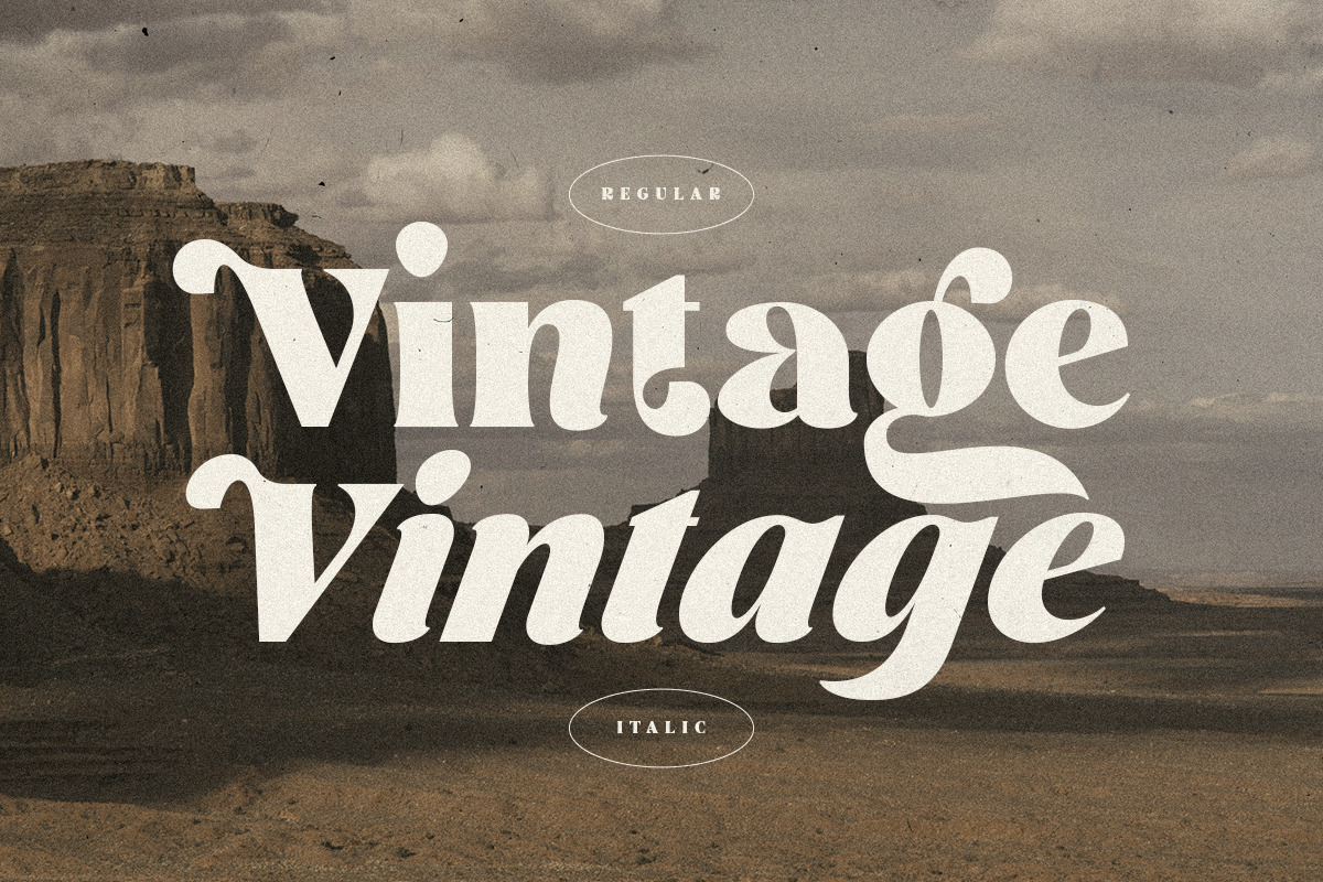 Rogue - Retro Vintage Cinematic Font Rogue - Retro Vintage Cinematic Font