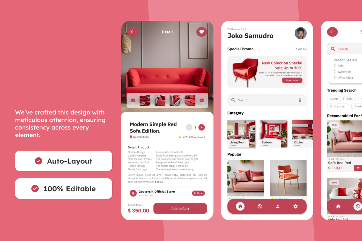Kokayu - Furniture Mobile App Kokayu - Furniture Mobile App