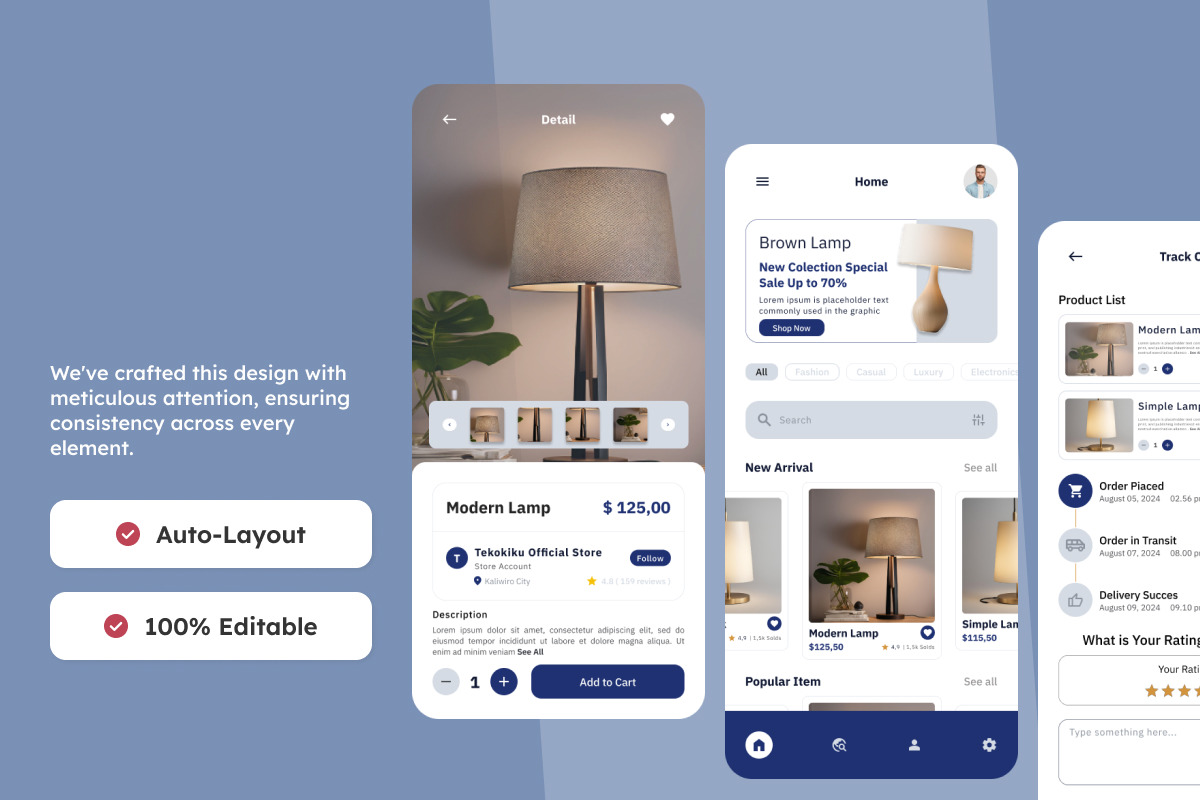 Komoy - Furniture Mobile App Komoy - Furniture Mobile App