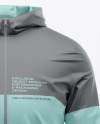 Hooded Windbreaker Mockup