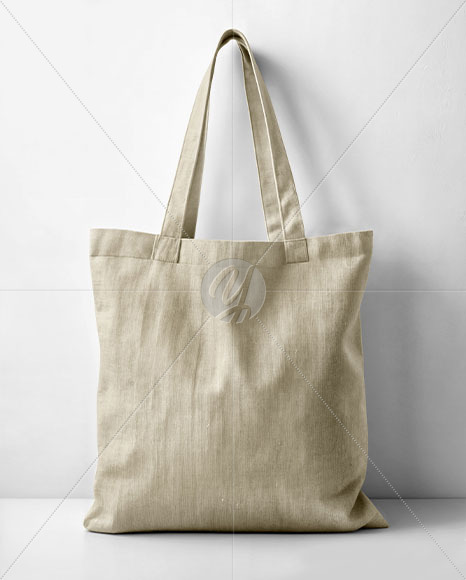 Canvas Shopper Bag Mockup
