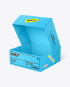 Opened Cake Box Mockup