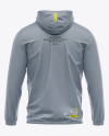 Hooded Windbreaker Mockup