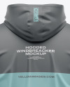 Hooded Windbreaker Mockup