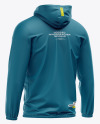 Hooded Windbreaker Mockup