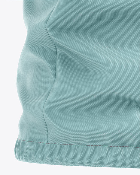 Hooded Windbreaker Mockup