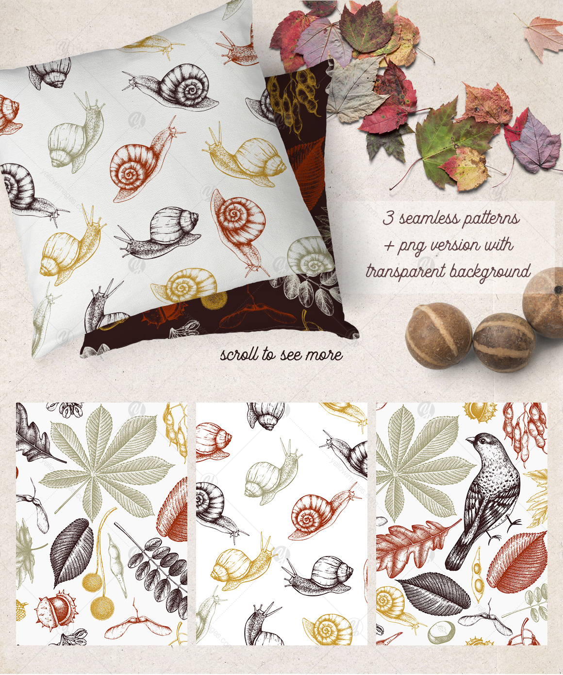Vintage Autumn Herbarium Vintage Autumn Herbarium