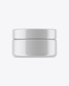 Glossy Cosmetic Jar Mockup Glossy Cosmetic Jar Mockup