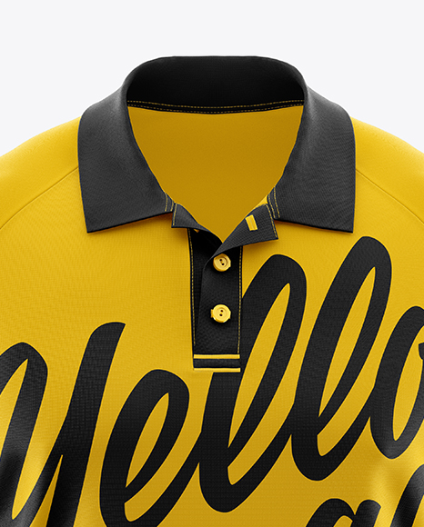 Men's Polo HQ Mockup - Front View