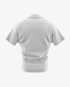 Men&#039;s Polo HQ Mockup - Back View