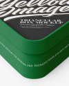 Matte Triangular Box Mockup (High-Angle Shot)