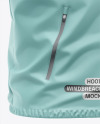 Hooded Windbreaker Mockup