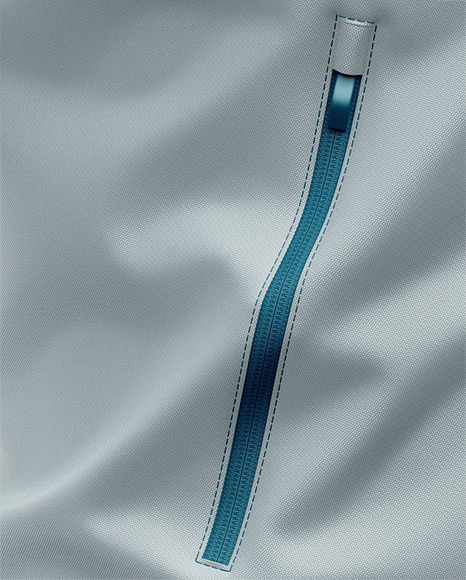 Hooded Windbreaker Mockup