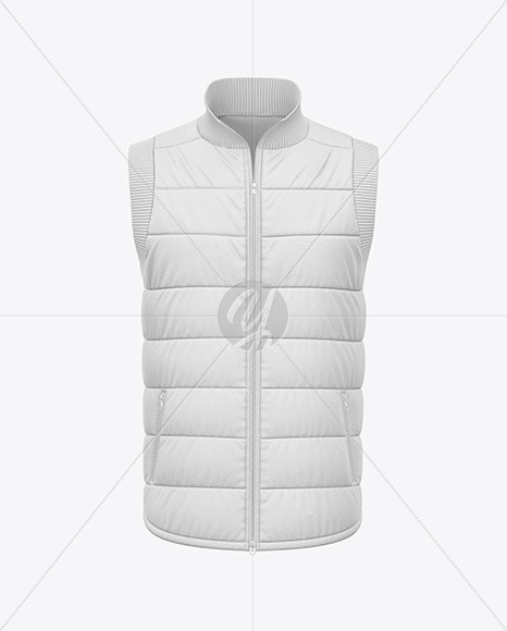 Down Vest Mockup