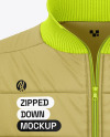 Down Vest Mockup