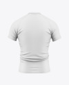 Tight Fit V-Neck Soccer Jersey Mockup