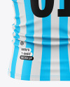 Tight Fit V-Neck Soccer Jersey Mockup