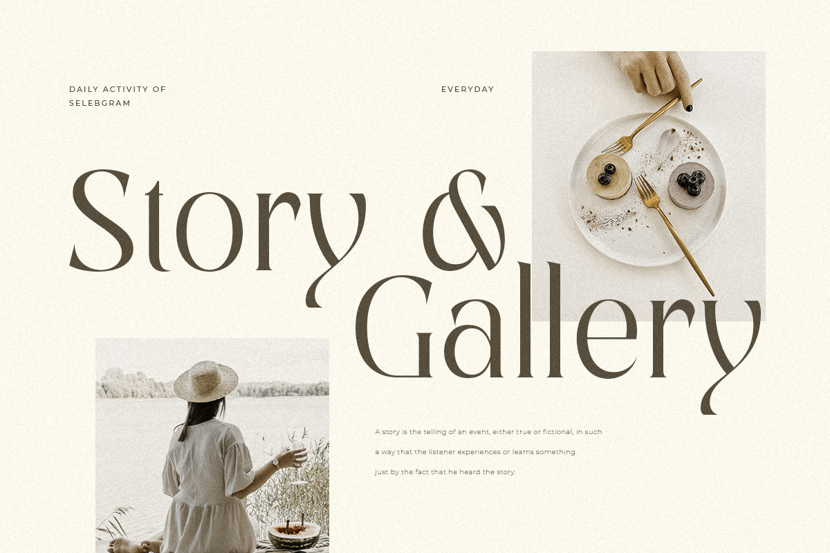 Ethnic - Luxury Modern Beauty Serif Font