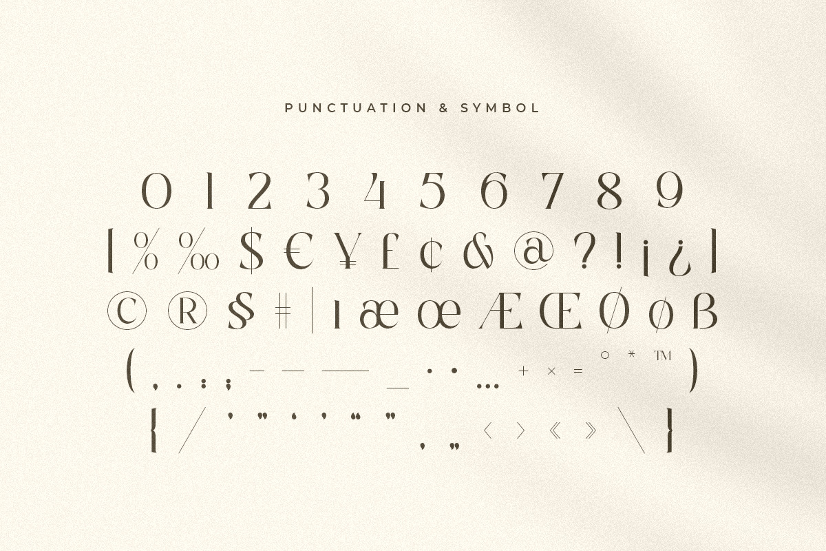 Ethnic - Luxury Modern Beauty Serif Font