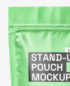 Matte Stand-up Pouch Mockup
